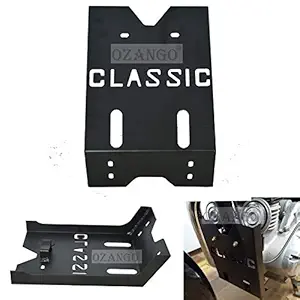 OZANGO Bike ZC01 Safety Engine Guard/BashPlate Black Compatible For Royal Enfield All Classic Models