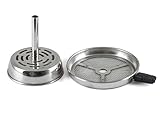 Aladin Kamin Aufsatz Mockingbird mit Haltegriff A610, für Shisha Kopf Kaminaufsatz