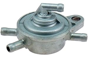 MORTCH MOTORS Unterdruck Benzinhahn komplett 4 Anschlüsse für Kreidler MBK Suzuki Yamaha