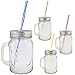 Produktbild Eden Elfen 4 Glas klar Mason Marmeladengläser Kilner Party Trinken Fruit Cocktail-Ei 450 ml