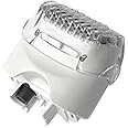 White Shaving Head Replacement of/Compatible with Silk Epil Braun 5, 7 & 9 Epilator