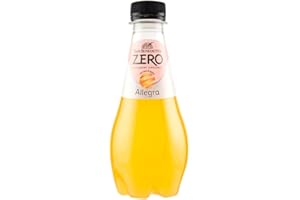 ITALIAN GOURMET E.R. 24 x San Benedetto Allegra Aranciata Zero PET sans sucre 0,25 L Limonade orange sans sucre