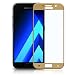 Produktbild moex 3D Panzerfolie für Samsung Galaxy A5 (2017) | Panzerglas Full Screen Glasfolie [Tempered Glass Curved] Protector Glas Displayschutz-Folie für Samsung Galaxy A5 2017 Schutzfolie, Gold