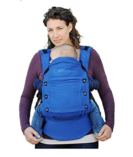 Moby Aria Back Carrier (Blue)