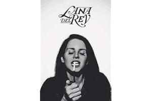 burning desire Poster Lana Del Rey Musician Singer Songwriter Poster Size 12 x 18 inch, Home Office