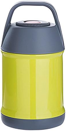 CWAIXX Beaker pot stew stew stuffy beaker Students of stainless steel insulated lunch box cooler Burning smoldering pot stew , Green 450ML