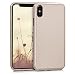 Produktbild kwmobile Apple iPhone X Hülle - Handyhülle für Apple iPhone X - Handy Case in Beige matt