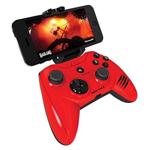 Mad Catz - Mando Micro C.T.R.L.i, Color Rojo (iPhone, iPad, iPod)