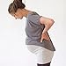 Harry Duley Long Maternity Belly Band (Pre Pregnancy Size (UK) 14, Grey)