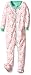 Hatley Baby Girls 0-24m Infant Footed Coverall Spring Bunnies Footies, Multicoloured (Pink), 0-3 Months