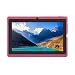 Produktbild Q88 Quad-Core-WLAN-Tablet sieben Zoll USB-Netzteil 512M + 4G rot von Gugutugo