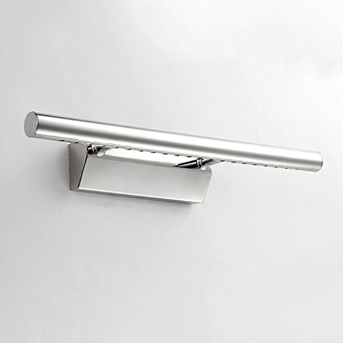 Preisvergleich Produktbild BMKY Wandlichter LED-Spiegel-Beleuchtung Schlafzimmer modernen minimalistischen Edelstahl Badezimmerschrank Badezimmerspiegel Nebelscheinwerfer Lampe ( Farbe : Weiß-5w40cm )