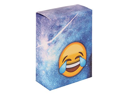 Zigarettenschachtel Zigaretten Hülle Overall Überzieher Emoticon Design von Alsino, Variante wählen:ZB-26k Tränen lachen Galaxy Gr. XXL