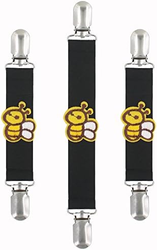 Teklife 3-pc Kids Cute Mitten and Glove Keeper Clips Glove Savers Hat Clip (TYPE B)