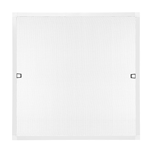 Insektenschutz Fliegengitter Fenster Spannrahmen Weiß 100×130 cm (Breite X Höhe) RAL 9016 - 2