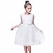 Produktbild Kleinkind Baby Mädchen Bling Pailletten ärmellose Tutu Prinzessin Kleid Outfits Kleidung Blume Heligen Mädchen-Brautjungfer Pageant Kleid Geburtstag Party Hochzeitskleid