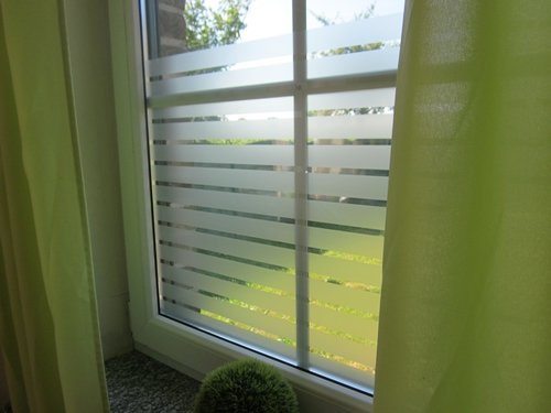 Fensterfolie Milchglasfolie Stratos 6,57/m² Selbstklebend 152cm (1mx152cm) - 2