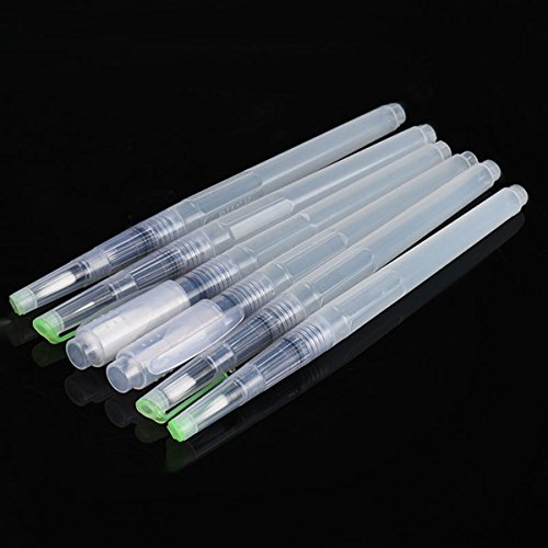 6 Stück Wasser Pinsel Aquarell Kalligraphie Zeichnung Malerei Pen Freihandtools - 8