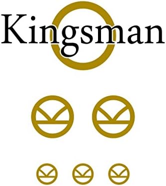 Kingsman Stickers Laptop Refrigerator Car Bumper Stickers Cell Phones Black Text