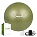 Produktbild Trideer Gymnastikball,Yogaball Fitnessball,Balance Stuhl, Stabilitätsbalance (Muster Altes Grün, XXL78-85cm)