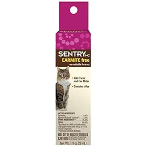 Sentry HC Ear Mite for Cats, 1-Ounce
