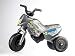 Produktbild YUPEE Enduro / Motorbike Klassisch Dreirader ab 1 Jahr (Silver Polizei)