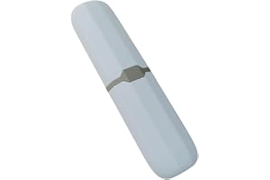 FGNUAY Porte-Brosse à Dents de Voyage,étui de Brosse à Dents de Voyage écologique Matériau de Support de Dentifrice sans Couvercle de Brosse à Dents,Famille,Camping,école(Bleu)