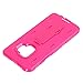 Produktbild H.eternal Handyhülle für Samsung Galaxy S9 Plus staubdichte Tasche Handytasche Schutzhülle Handy Hülle Phone Holder Case TPU Stehen (Hot Pink)