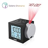 LCD-Anzeige mit Dimmer : Unter der Steckdose können Sie die Helligkeit der Hintergrundbeleuchtung auf 