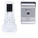 Nachtsichtfunktion Smartwares VD36W Drahtlose Videotürsprechanlage mit Nachtsichtfunktion und Bildaufnahme - Funkreichweite bis zu 175 m