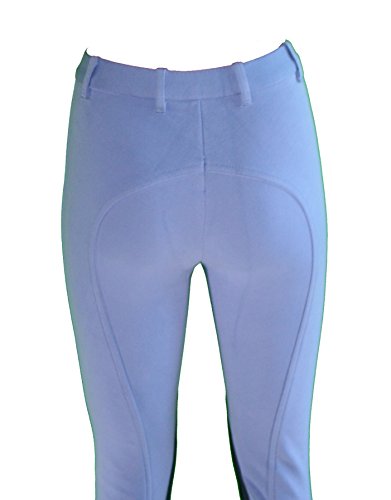 Gorringe-Ladies-Contrast-Jodhpurs-Cornflower-Blue-28-Regular