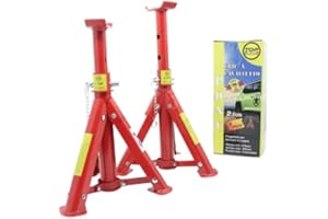 TOP DRIVE Coppia Crick Auto 2 Ton: Sollevatore per Auto, Camper e Moto