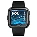Produktbild atFoliX Panzerfolie für Fitbit Versa Folie - 3 x FX-Shock-Clear stoßabsorbierende ultraklare Displayschutzfolie
