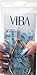 Viba Professional Gold-Plated Carbon Steel Cuticle Nippers, French Handle D555, Single Spring, 6mm Jaw (Full Jaw)