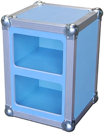 Serious Blue Bedside Cabinet