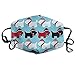 Produktbild Desing shop Jingle Scottie Dogs Aqua Mask Can Be Washed Reusable Mask One Size Multiple Colors