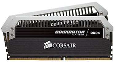 Corsair CMD16GX4M2B3000C15 Dominator Platinum Series 16GB Arbeitsspeicher ((2x8GB) DDR4, 3000Mhz, CL15 XMP) schwarz