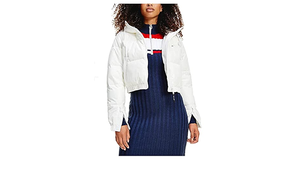 Tommy Hilfiger - Giacca corta stile piume \