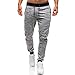Produktbild Bovake Herren Sport Nähen Hose Slim Jeans Chino Pants Moderne Stoffhose,Baumwollhose für Männer,Freizeithose Regular fit für Herren und Jungen Hosen