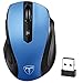 Produktbild VICTSING Mini Schnurlos Maus Wireless Mouse 2.4G 2400 DPI 6 Tasten Optische Mäuse mit USB Nano Empfänger Für PC Laptop iMac MacBook Microsoft Pro, Office Home (Blau)
