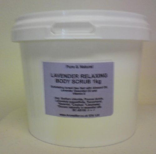 Lavender & Tea Tree Dead Sea Salt Body Scrub 1kg
