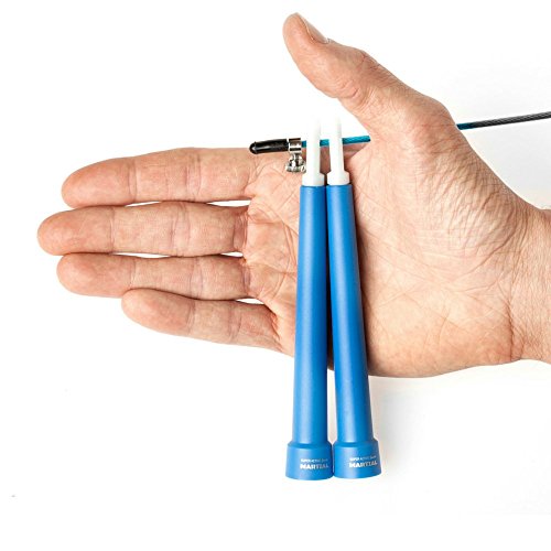 Springseil Speed – Perfekt Für Crossfit, Double Unders, MMA, Training, Fitness Workout, Freeletics, Rope Skipping, Box - 3