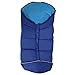 TecTake Universal fit thermo winter footmuff pram child baby car seat sleeping bag cosy toes blue