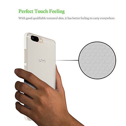 Funda para UMI Z Pro   UMI Z  Olycism Ultra-delgado  Ajuste Perfecto  Antideslizante  Anti Ara  azos  Cubierta dura Caso de Hard Funda Protective Case Cover  Semi-transparent 