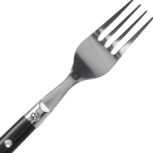 ToCi Campingbesteck 12-teiliges Besteckset Edelstahl Camping Essbesteck Besteck - 3