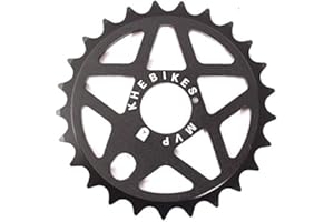 KHEbikes KHE W114 BMX Chain Ring 25 Teeth 7005 Aluminium Matt Black Thickness 5 mm CNC Only 56 g