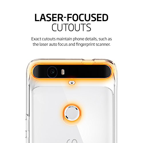 Spigen Ultra H  brido SGP11796 - Funda para Nexus 6P  tecnologia de coj  n de aire   cristal claro