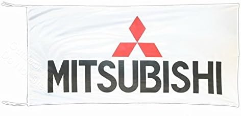 MITSUBISHI FLAG BANNER 2.5x5 ft 150 x 75 cm