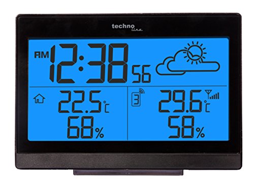 Wetterstation WS 9252 mit Vorhersage der Wetterlage, sowie Innen- und Außentemperatur - 2