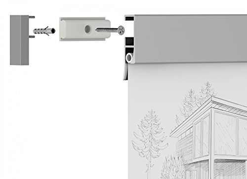 Hang-it Klemmschiene Aluminium – 150 cm – Wandmontage - 2